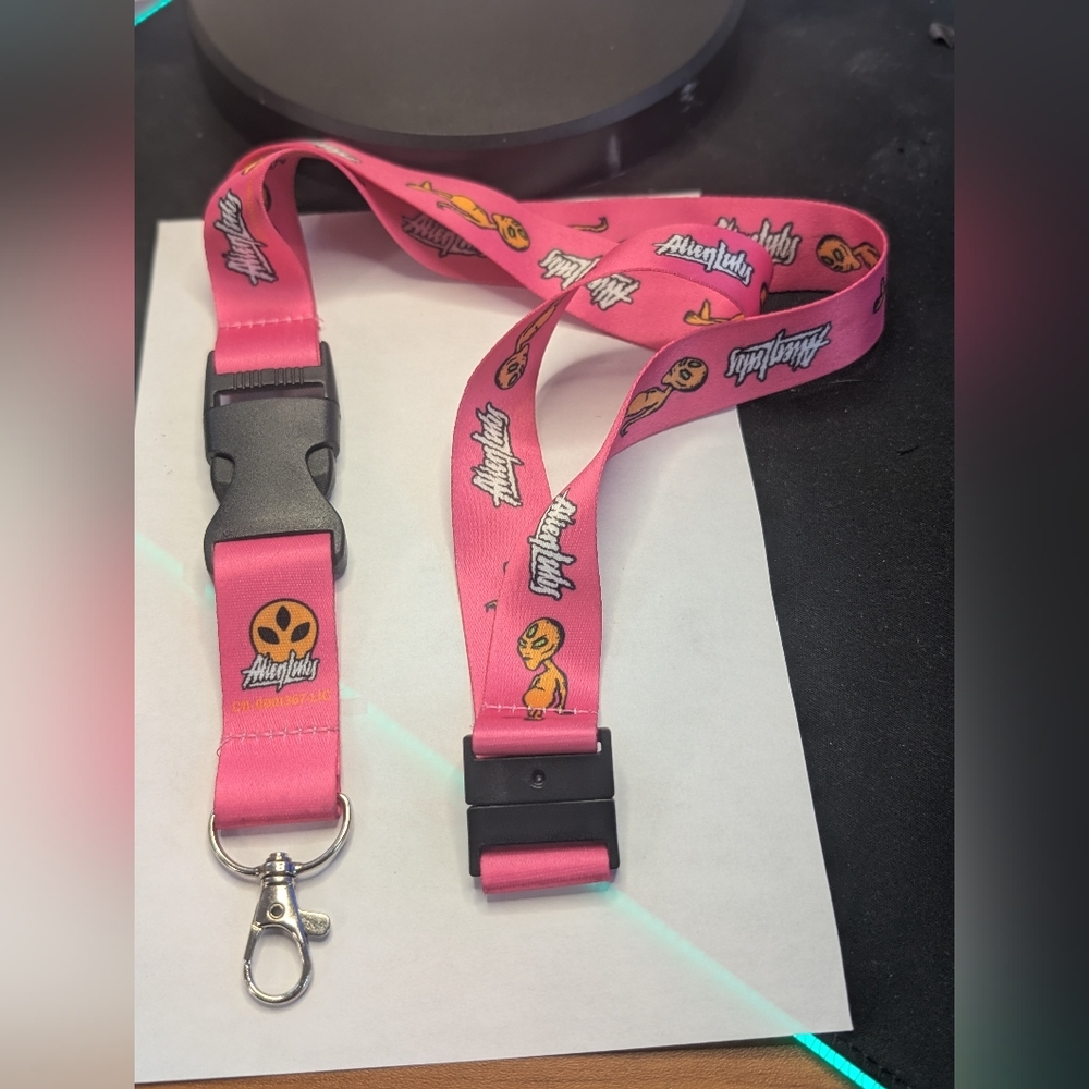 Alien Labs Pink Lanyard